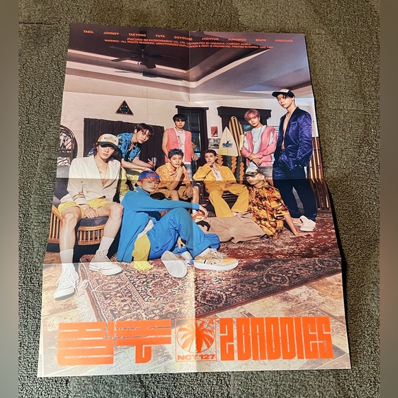 NCT 127 질주 2 Baddies 4th Album 2 Baddies Version w/ Poster K-Pop Kpop Boy Group - Picture 12 of 16